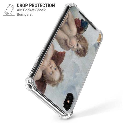 Putti by Raphael iPhone XS Max Clear Case