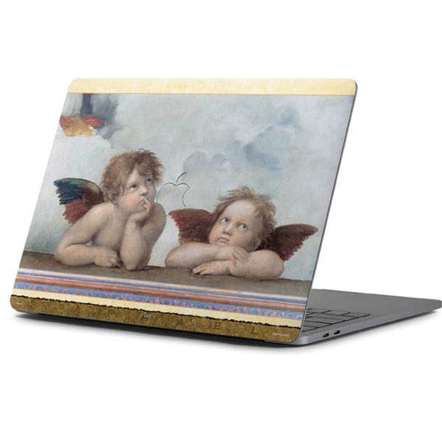 Raphael The Cherubim Putti Angels of The Sistine Madonna Apple MacBook Pro 13-inch Skin