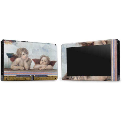 Raphael The Cherubim Putti Angels of The Sistine Madonna Nintendo Switch Bundle Skin