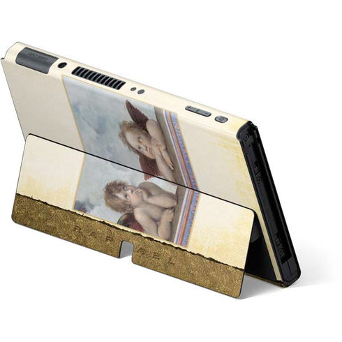 Raphael The Cherubim Putti Angels of The Sistine Madonna Nintendo Switch OLED (2021) Skin