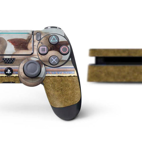 Raphael The Cherubim Putti Angels of The Sistine Madonna PS4 Slim Bundle Skin