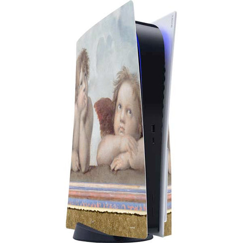 Raphael The Cherubim Putti Angels of The Sistine Madonna PS5 Console Skin