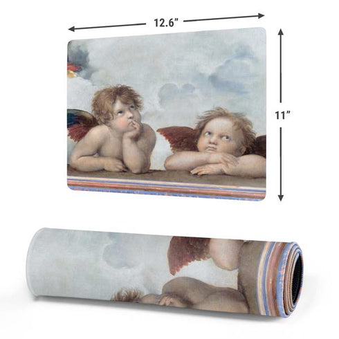 Putti by Raphael Gaming Mouse Pad