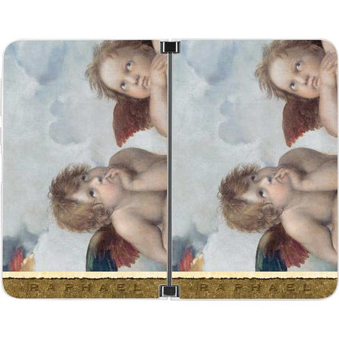 Raphael The Cherubim Putti Angels of The Sistine Madonna Surface Duo Skin