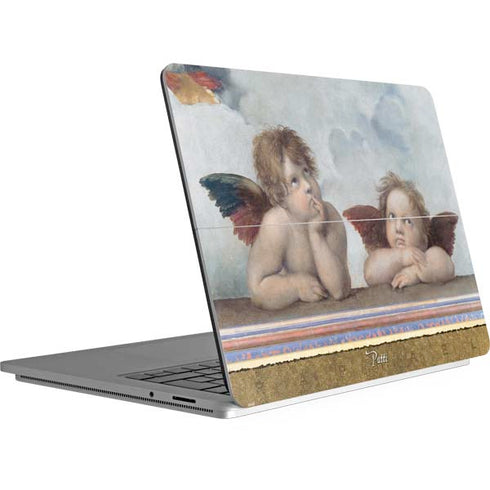 Raphael The Cherubim Putti Angels of The Sistine Madonna Surface Laptop Studio Skin