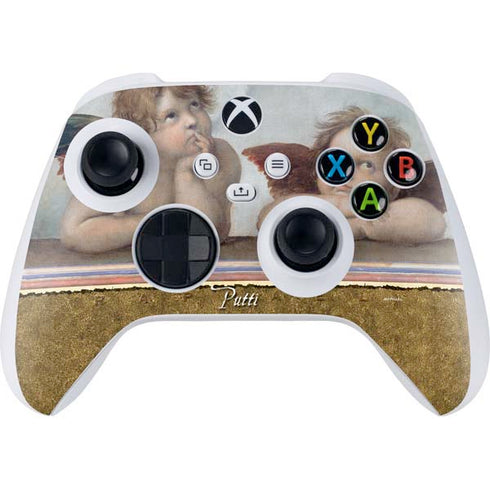 Raphael The Cherubim Putti Angels of The Sistine Madonna Xbox Series S Controller Skin