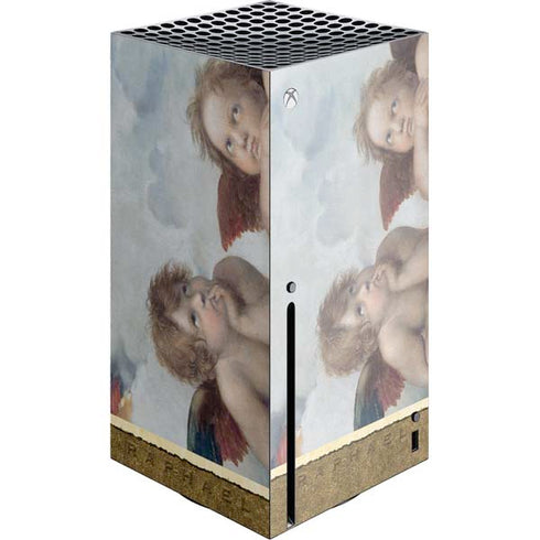 Raphael The Cherubim Putti Angels of The Sistine Madonna Xbox Series X Console Skin