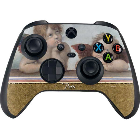 Raphael The Cherubim Putti Angels of The Sistine Madonna Xbox Series X Controller Skin