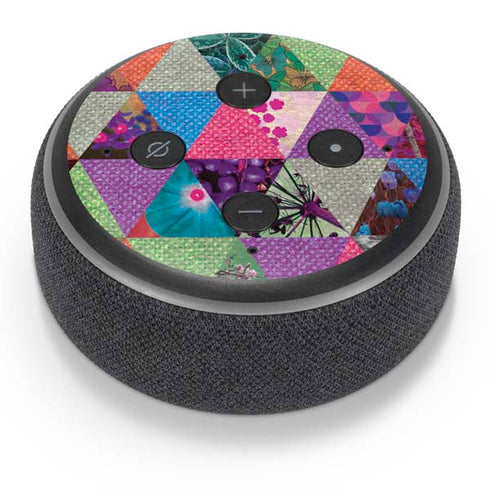 Quilted Spring Amazon Echo Dot Skin