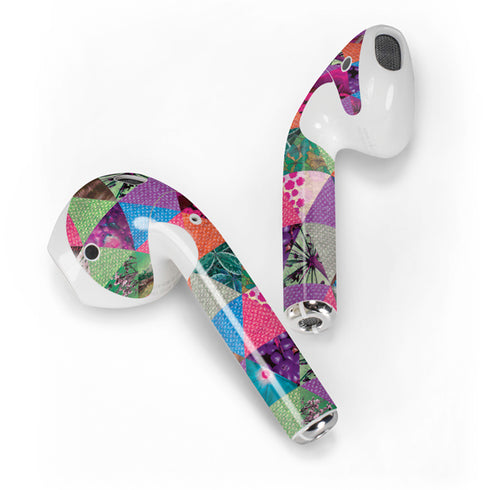 Quilted Spring Apple AirPods 2 Skin