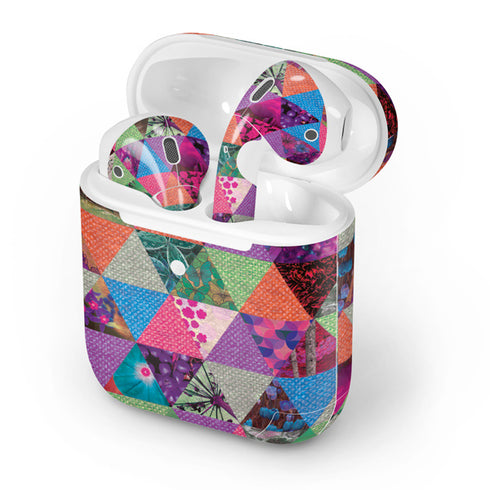 Quilted Spring Apple AirPods 2 Skin