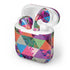 Quilted Spring Apple AirPods Skin
