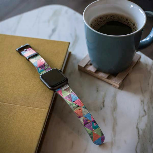 Quilted Spring Apple Watch Band 42-44mm