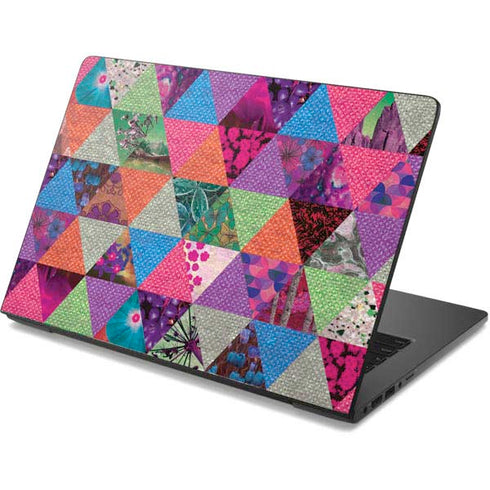 Quilted Spring Dell Chromebook Skin