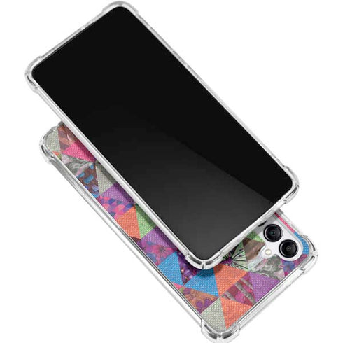 Quilted Spring Galaxy A15 5G Clear Case