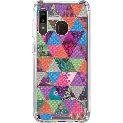 Quilted Spring Galaxy A30 Clear Case