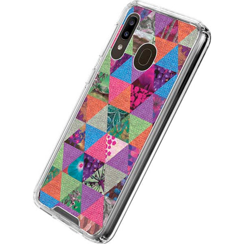 Quilted Spring Galaxy A30 Clear Case