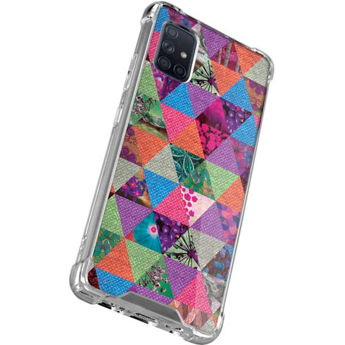 Quilted Spring Galaxy A71 5G Clear Case