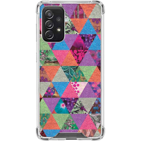Quilted Spring Galaxy A72 5G Clear Case