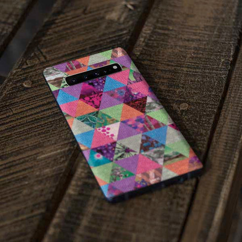 Quilted Spring Galaxy S10 Skin
