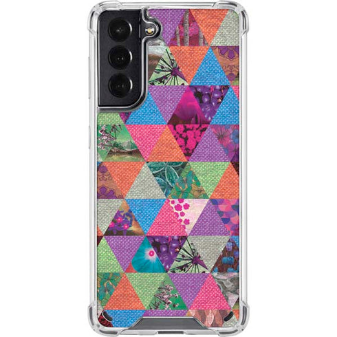 Quilted Spring Galaxy S21 5G Clear Case