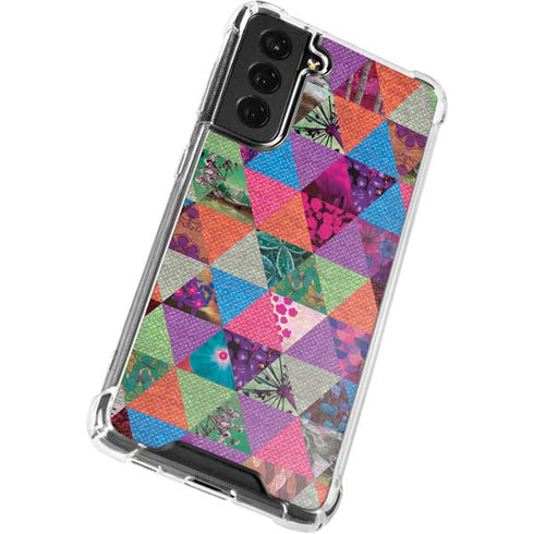 Quilted Spring Galaxy S21 FE Clear Case