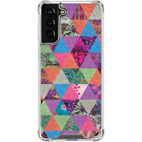 Quilted Spring Galaxy S21 Plus 5G Clear Case
