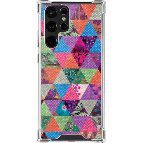 Quilted Spring Galaxy S22 Ultra Clear Case