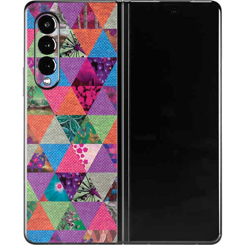Quilted Spring Galaxy Z Fold3 5G Skin