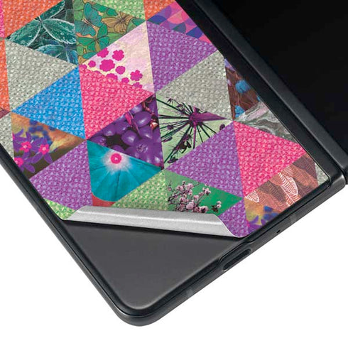 Quilted Spring Galaxy Z Fold3 5G Skin