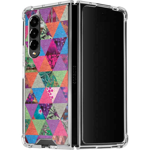 Quilted Spring Galaxy Z Fold4 5G Clear Case