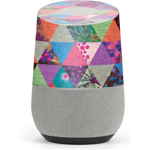 Quilted Spring Google Home Skin