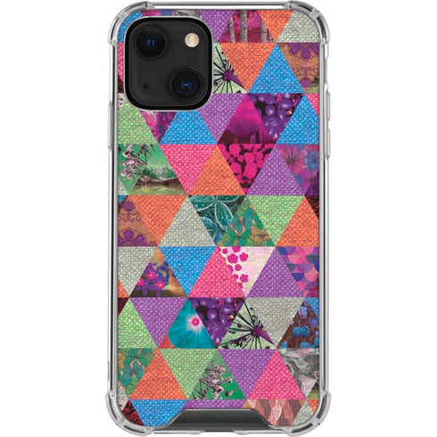 Quilted Spring iPhone 14 Plus Clear Case