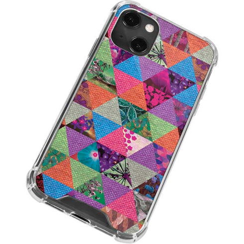 Quilted Spring iPhone 14 Plus Clear Case