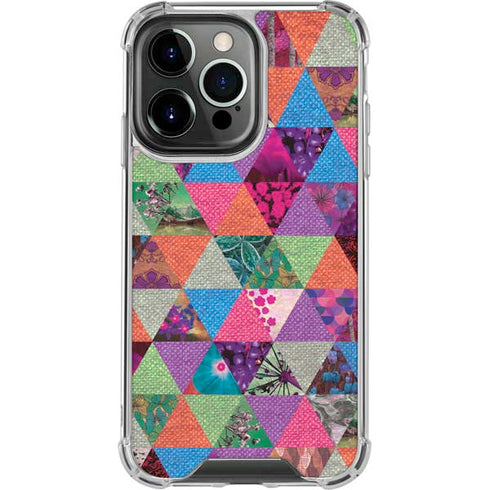 Quilted Spring iPhone 14 Pro Clear Case