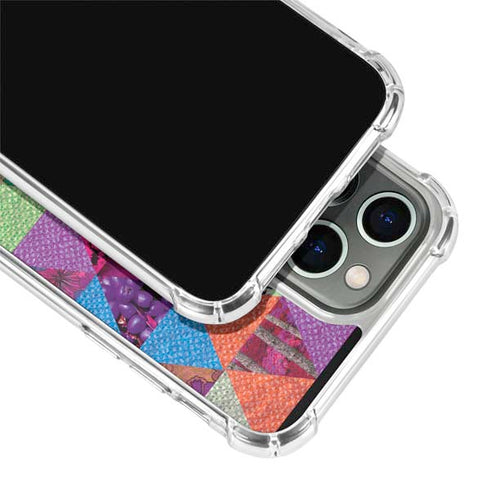 Quilted Spring iPhone 15 Pro Clear Case
