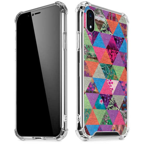 Quilted Spring iPhone XR Clear Case