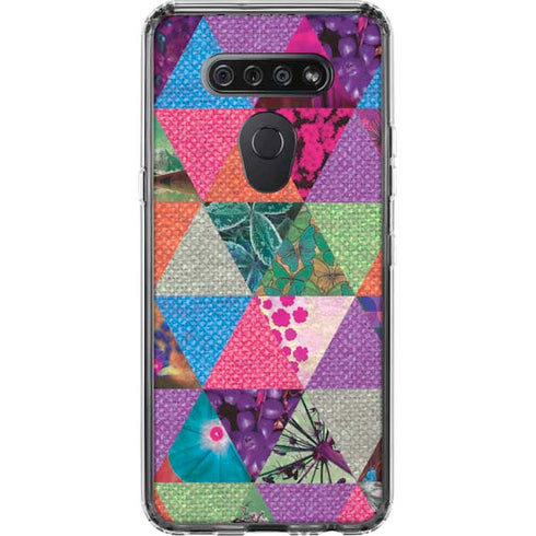 Quilted Spring LG K51/Q51 Clear Case