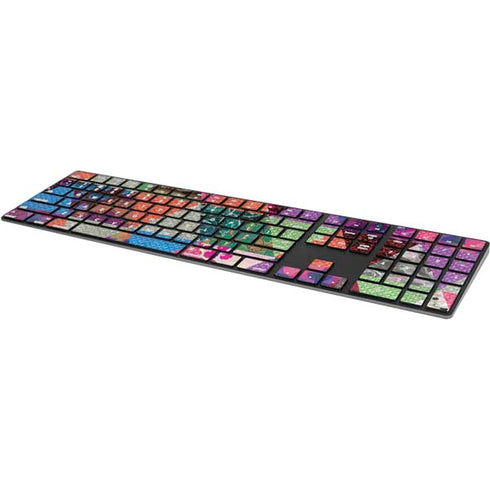 Quilted Spring Magic Keyboard with Numeric Keypad Skin