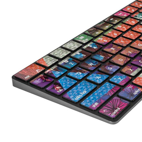 Quilted Spring Magic Keyboard with Numeric Keypad Skin