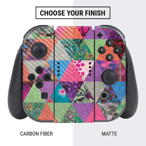 Quilted Spring Nintendo Switch Bundle Skin