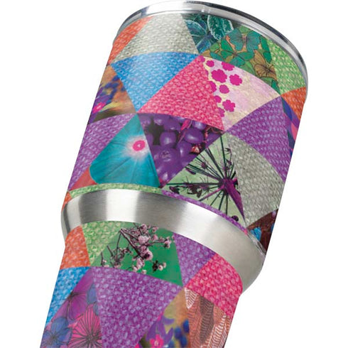 Quilted Spring Yeti 30oz Rambler Tumbler Skin