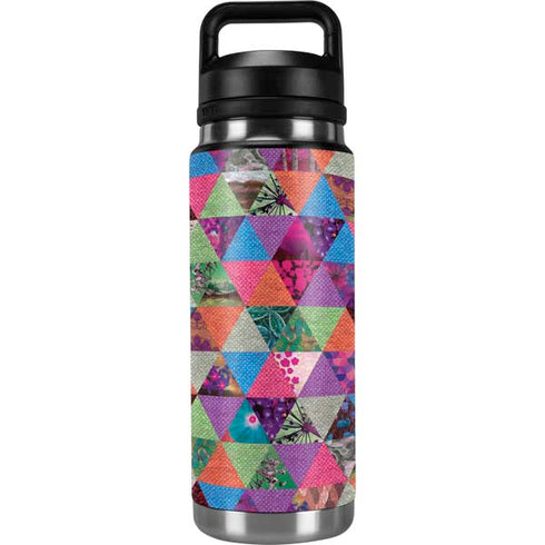 Quilted Spring YETI Rambler 26oz Bottle Skin