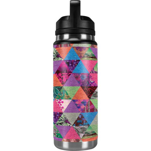Quilted Spring YETI Rambler 26oz Bottle Skin