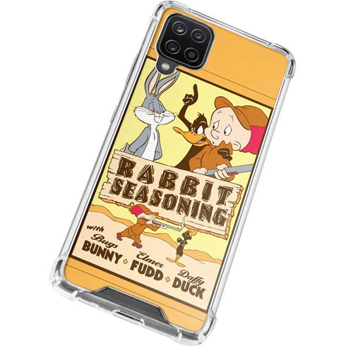 Looney Tunes Rabbit Seasoning Galaxy A12 Clear Case