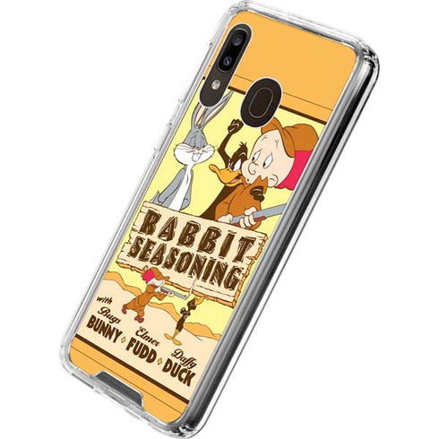 Looney Tunes Rabbit Seasoning Galaxy A30 Clear Case