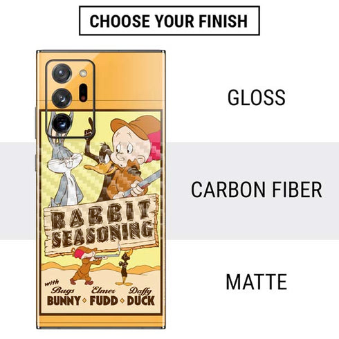 Looney Tunes Rabbit Seasoning Galaxy Note20 Ultra 5G Skin