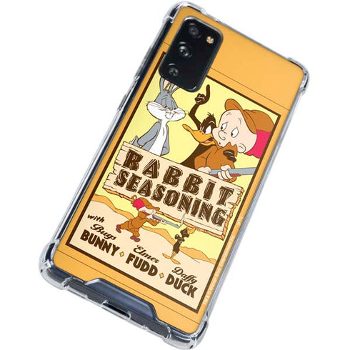 Looney Tunes Rabbit Seasoning Galaxy S20 FE Clear Case