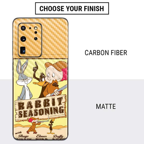 Looney Tunes Rabbit Seasoning Galaxy S20 Ultra 5G Skin