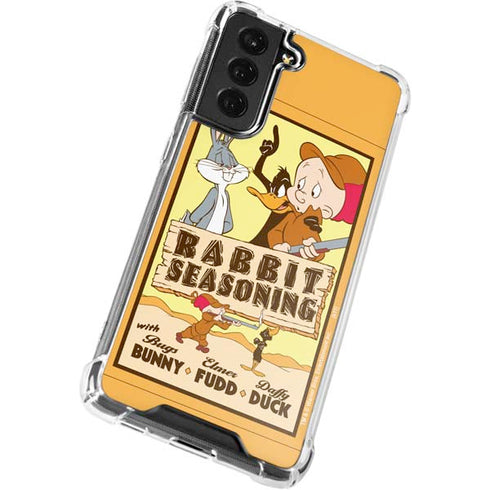 Looney Tunes Rabbit Seasoning Galaxy S21 FE Clear Case